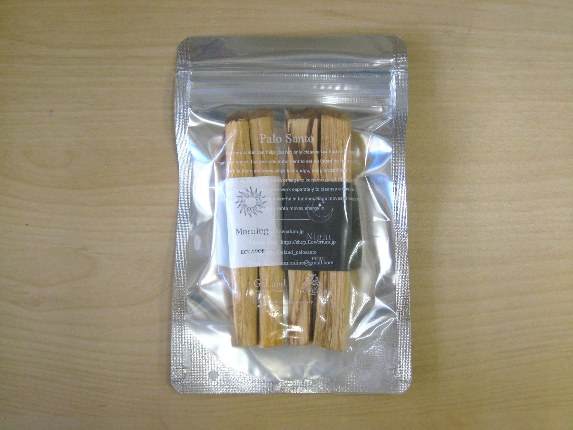 Positive Energy Palo Santo Sticks Morning & Night 