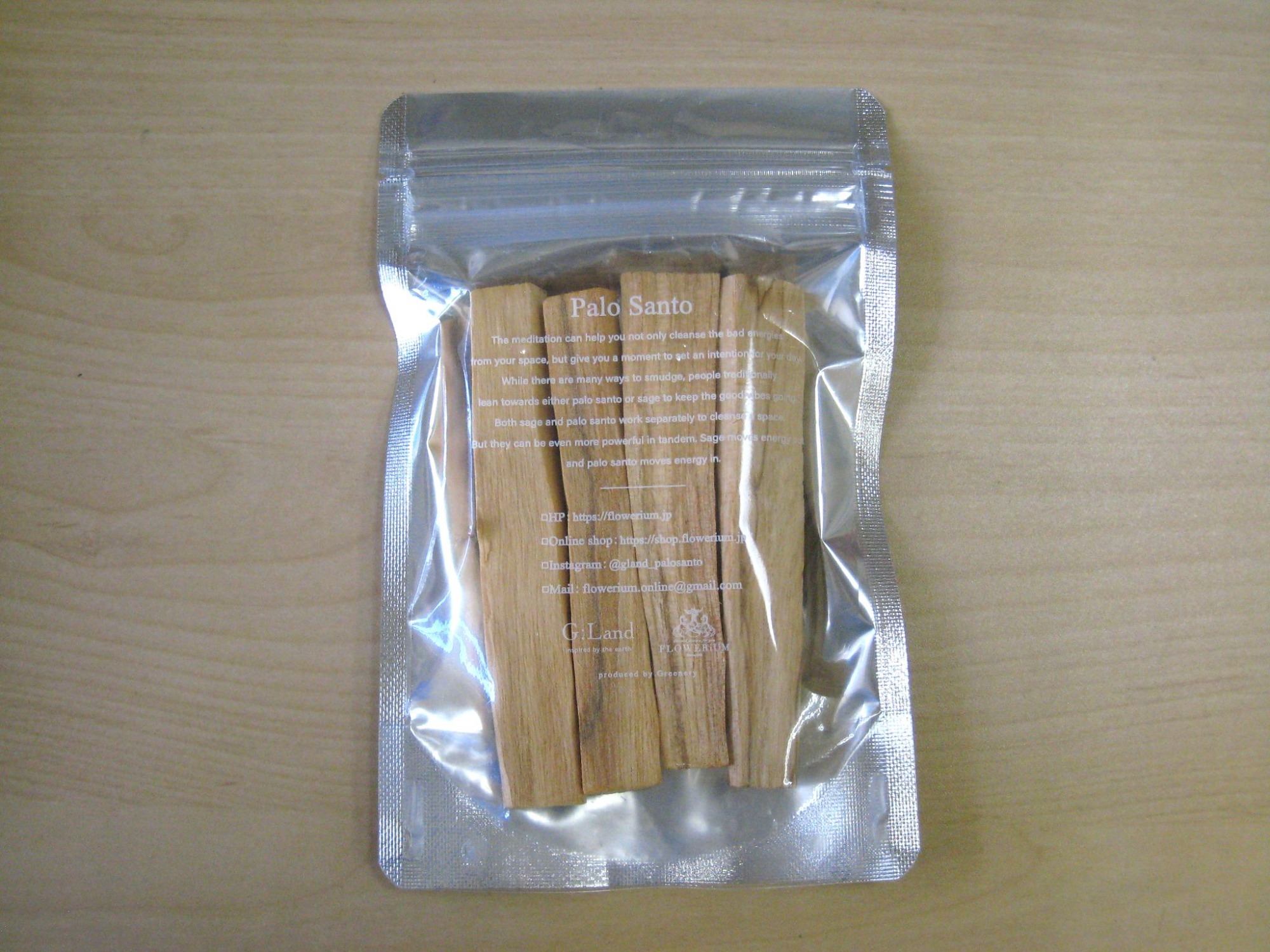 Positive Energy Palo Santo Sticks (ペルー産)